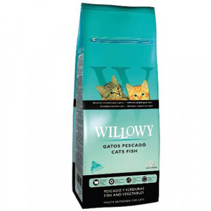 WILLOWY CAT FISH sausā barība kaķiem Zivis 20kg
